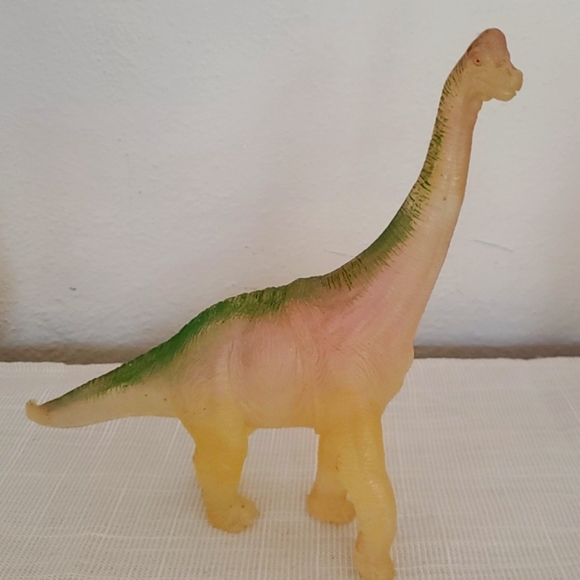 Vintage Translucent  Neon Glowing Brachiosaurus Dinosaur - Picture 2 of 8